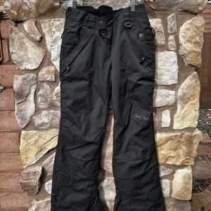 Betty Rides Women's Snow Pants Size Medium Black Waterproof Ski Snowboard